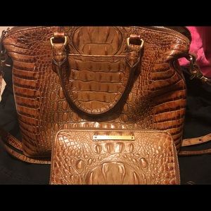 Brahmin handbag and wallet